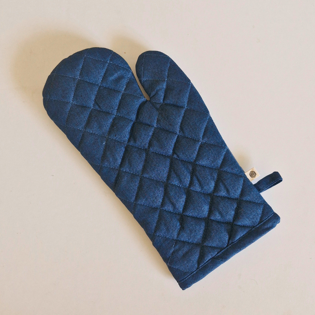 Oven Mitten / Glove - Blue