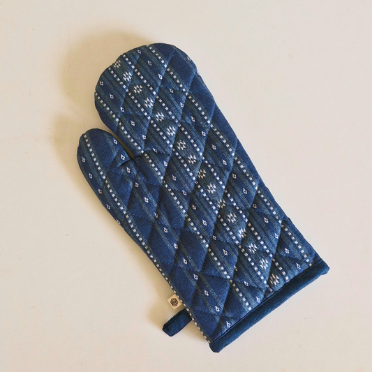 Oven Mitten / Glove - Blue