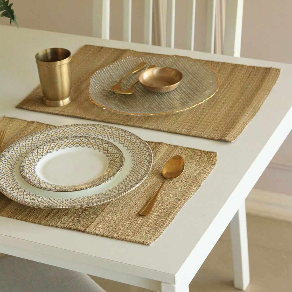 Masland Handwoven Madur Reed Placemats