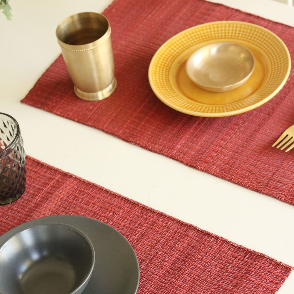 Masland Handwoven Madur Reed Placemats