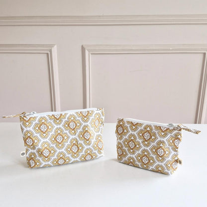 Handy Zip Pouches - Chai & Toast