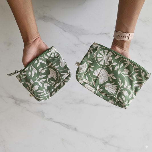 Handy Zip Pouches - Forest Pine