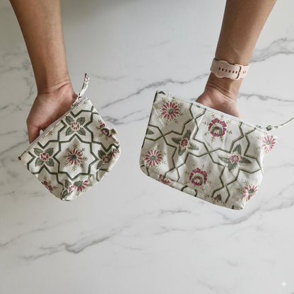 Handy Zip Pouches - Persian Garden