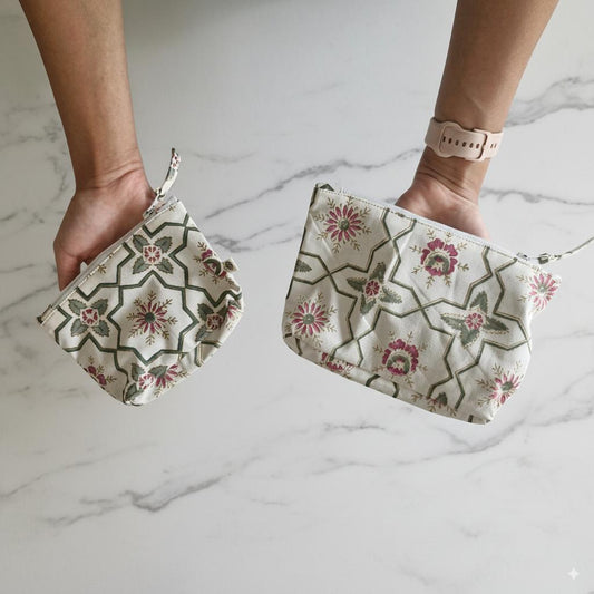 Handy Zip Pouches - Persian Garden