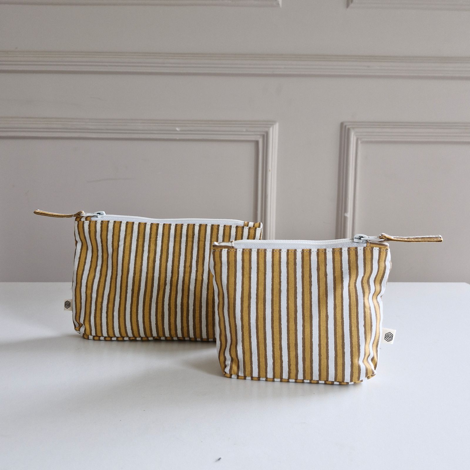 Handy Zip Pouches - Ochre Mirage