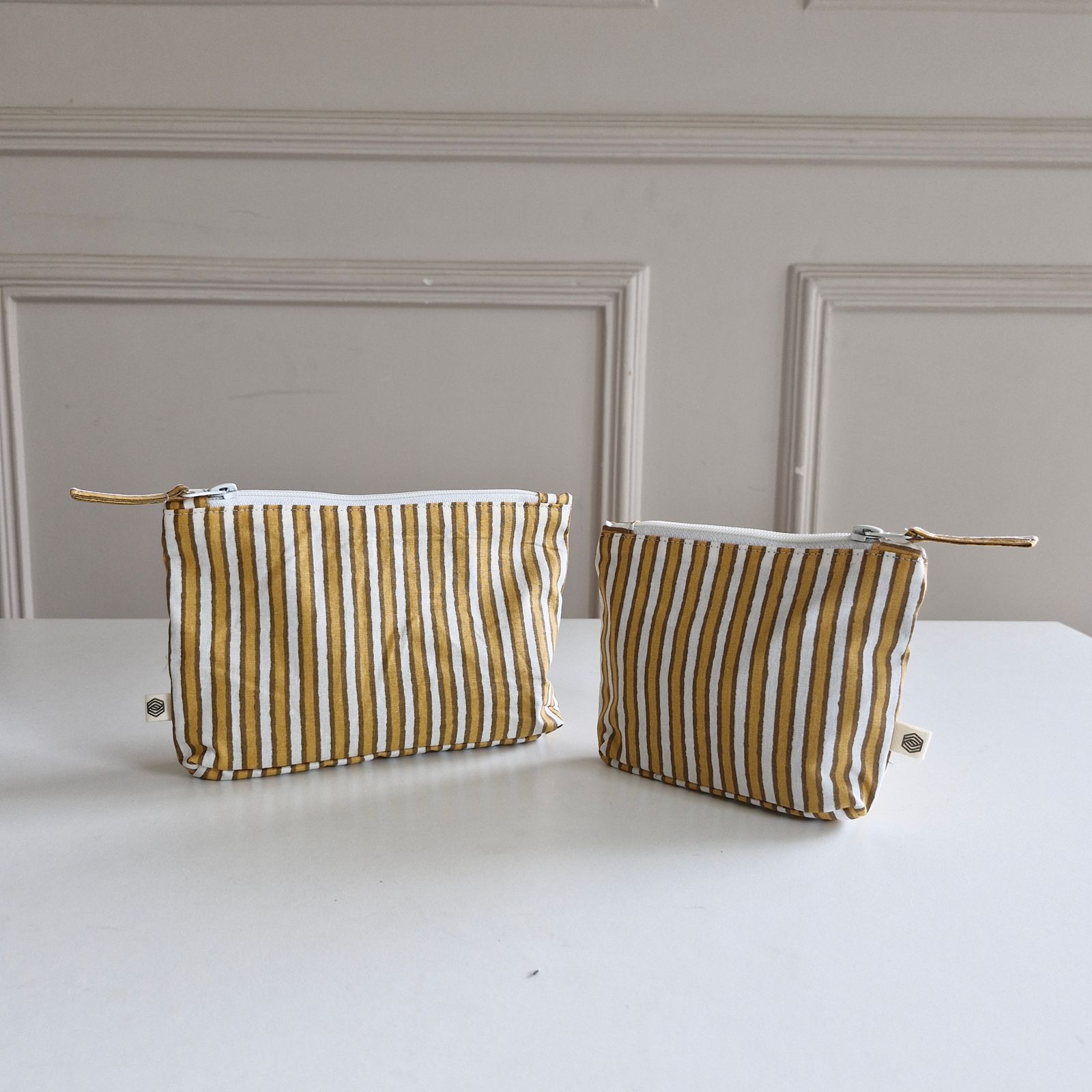 Handy Zip Pouches - Ochre Mirage
