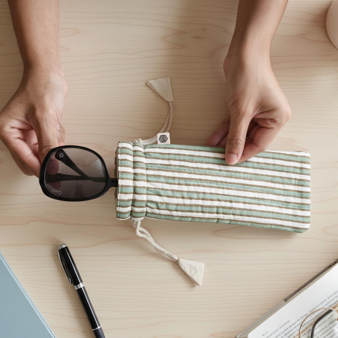 Optical Pouch - Sage Mirage