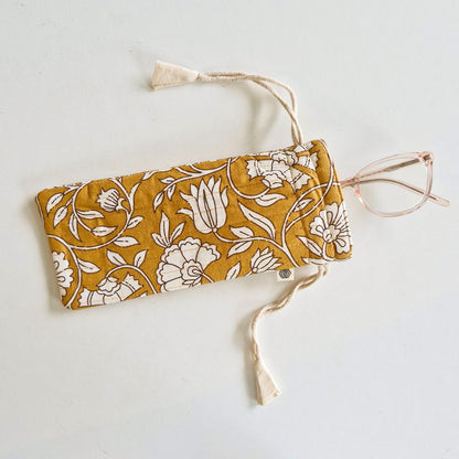 Optical Pouch - Mustard Fields