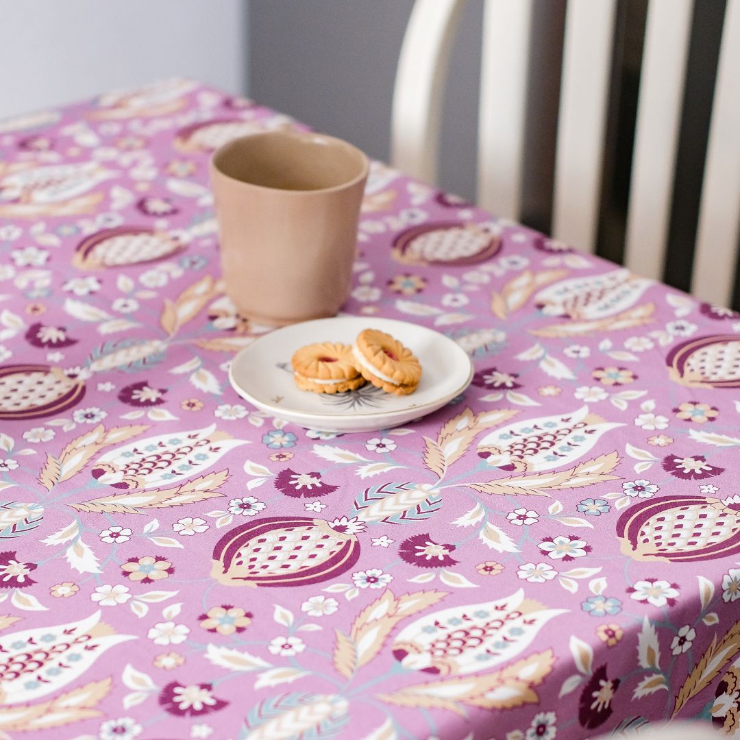 Rosewater & Chestnut Tablecloth
