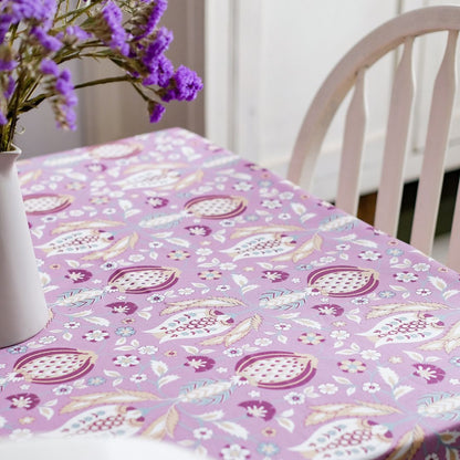 Rosewater & Chestnut Tablecloth