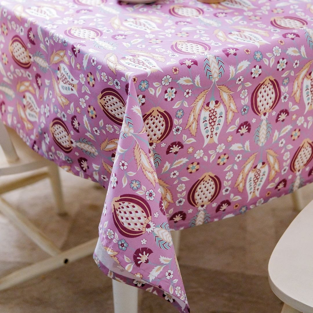 Rosewater & Chestnut Tablecloth