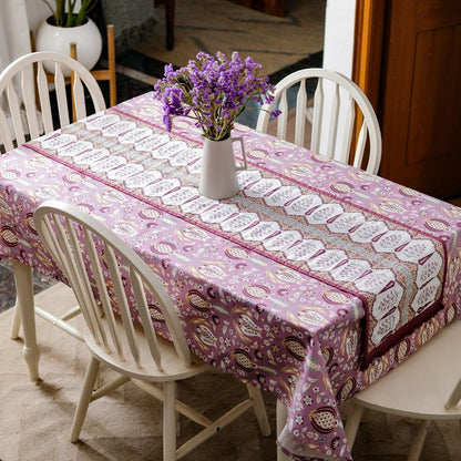 Rosewater & Chestnut Tablecloth
