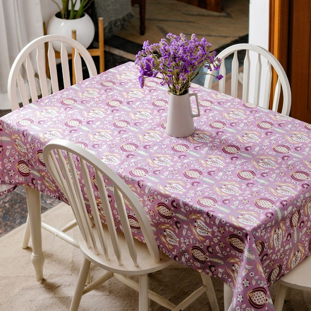 Rosewater & Chestnut Tablecloth