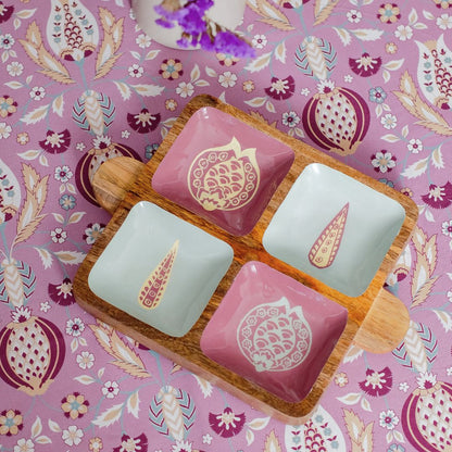 Rosewater & Chestnut Wooden Platter