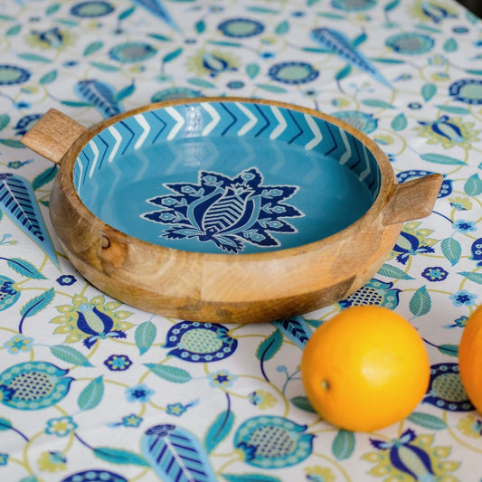 Garden Of Amalfi Wooden Bowl