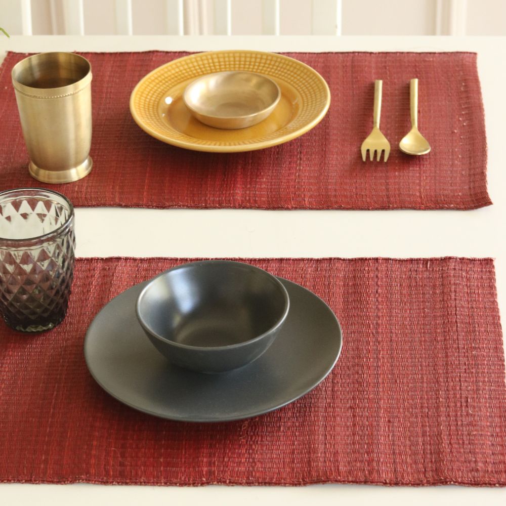 Masland Handwoven Madur Reed Placemats