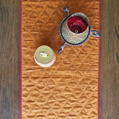 Serene Sunset Reversible Runner by The Yard House, featuring abstract geometric patterns in neutral tones, available in 4,...