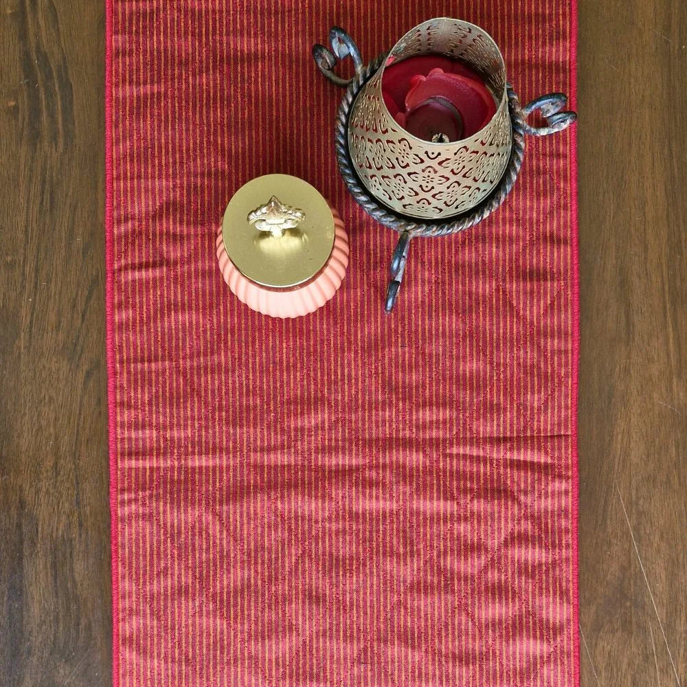 Serene Sunset Reversible Runner by The Yard House, featuring abstract geometric patterns in neutral tones, available in 4,...